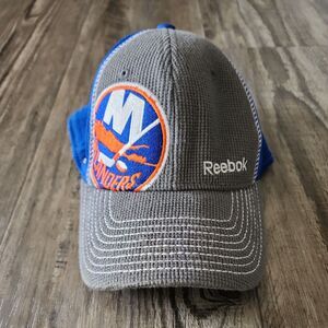 New York Islanders Reebok Center Ice NHL Hockey Hat Cap Fitted Sz S